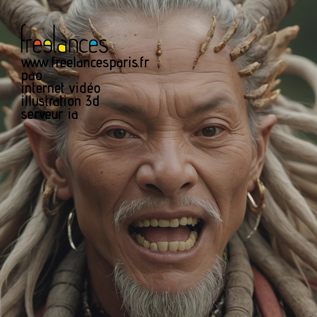 Pao mise en page internet vidéo illustration 3d serveur IA générative AI freelance paris studio de création magazines 8lcik0k0